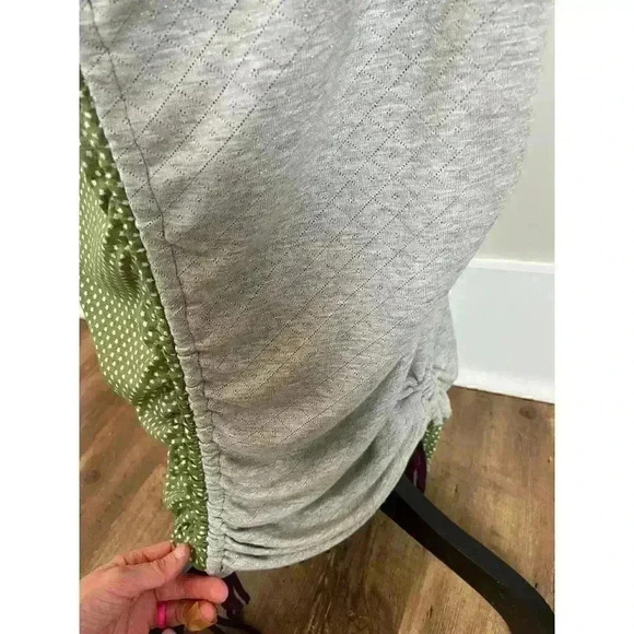 Angels Never Die Maxi Cinched Dress With Tie Retro Goth Boho Peasant MSRP $195 - Picture 10 of 16